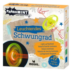 PhänoMINT Leuchtendes Schwungrad Light Gray Moses