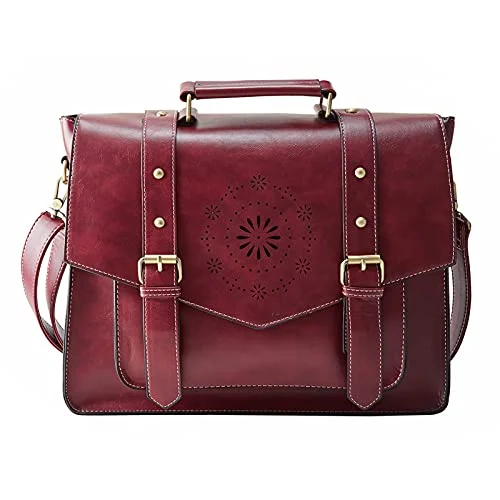 Shoulder bag vintage laptop bag 14.7" shoulder bags work bag handbag